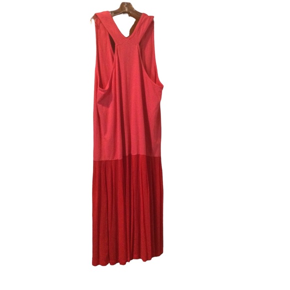 Johnny Was Vintage Red Tank Top Maxi Dress Size Large - Picture 4 of 12